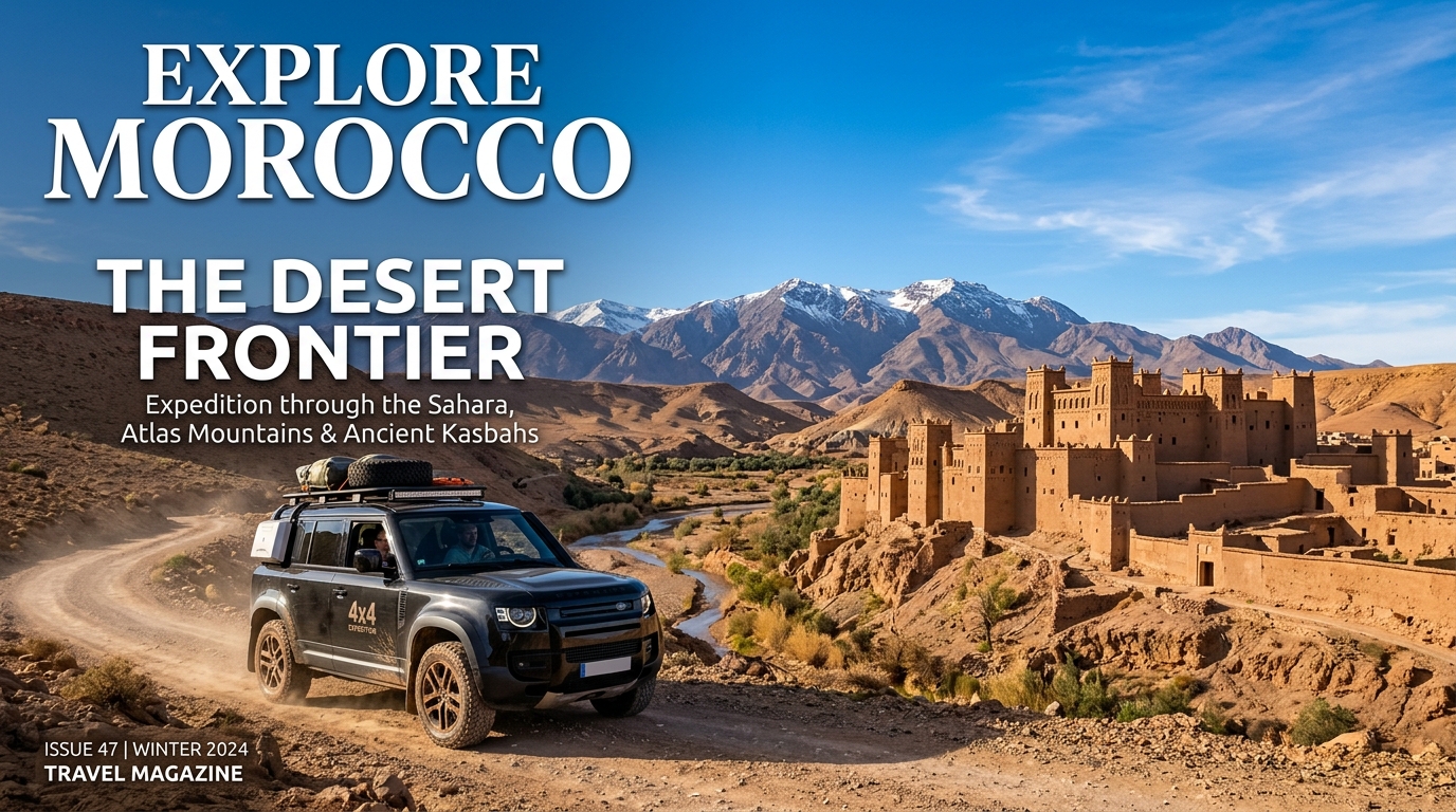 4x4 Expedition via Atlas Mountains & Ait Benhaddou